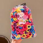 Colourful Children’s Elastic Hair Ties
