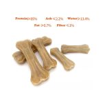 Natural Pressed Rawhide Bones 10s - Image 2