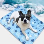 Snowflake Pet Cooling Rest Mat