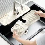 Green Silicone Sink Splash Pad - Image 2