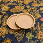 Natural Round Mug Coaster Set