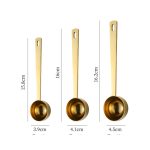Gold Tone Measuring Spoon Collection