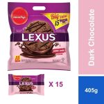 Munchy’s Lexus Dark Choco Cookies 405g - Image 2